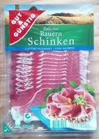 Mängden socker i Delikatess Bauern Schinken