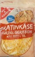 Mängden socker i Gratinkäse