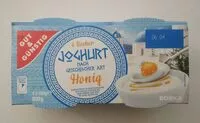 Mängden socker i Joghurt nach griechischer Art Honig