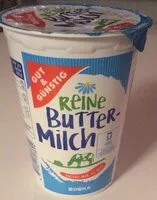 Mängden socker i Reine Buttermilch