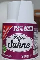 Mängden socker i Kaffeesahne