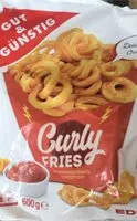 Mängden socker i Curly Fries