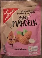 Mängden socker i Snack Mandeln