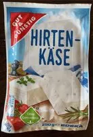 Mängden socker i Hirtenkäse