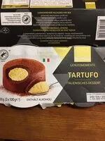 Mängden socker i Tartufo italienisches Dessert