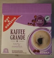 Mängden socker i Kaffee Grands Kapseln