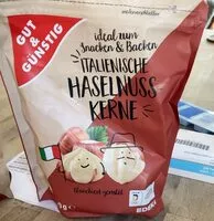 Mängden socker i Italienische haselnusskerne