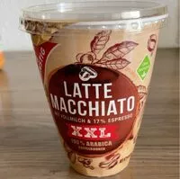 Mängden socker i Latte Macchito XXL