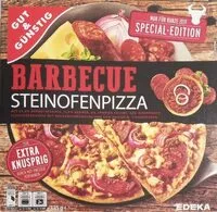 Mängden socker i Barbecue Steinofenpizza