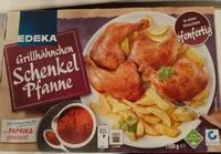 Mängden socker i Grillhähnchen Schenkel Pfanne