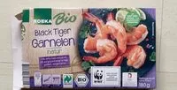 Mängden socker i Bio Black Tiger Garnelen