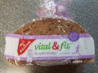 Mängden socker i vital & fit Mehrkornbrot