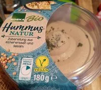 Mängden socker i Edeka Bio Hummus Natur