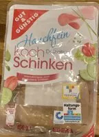 Mängden socker i Hauchfein Delikatess Kochschinken