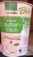 Mängden socker i Frische Buttermilch