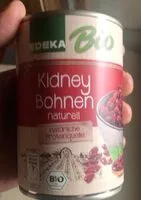 Mängden socker i Kidney Bohnen naturell
