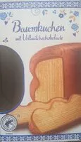 Mängden socker i Baumkuchen mit Vollmilchschokolade