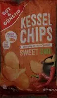 Mängden socker i Kessel Chips Sweet Chili