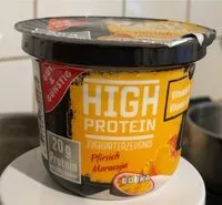 Mängden socker i High Protein Joghurterzeugnis Pfirsch Maracuja