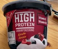 Mängden socker i High Protein Joghurterzeugnis Kirsche Aronia