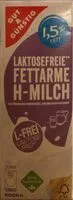 Mängden socker i Laktosefreie fettarme h- Milch 1,5
