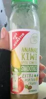 Mängden socker i Ananas Kiwi Apfel Limette Smoothie
