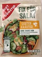Mängden socker i Salatkrönung Gartenkräuter