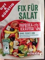 Mängden socker i Fix für Salat