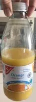 Mängden socker i Orange direkt gepresst