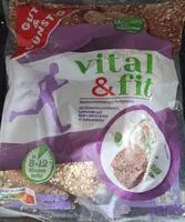 Mängden socker i vital & fit 6 Mehrkornbrötchen zum Fertigbacken