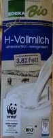 Mängden socker i H-Vollmilch