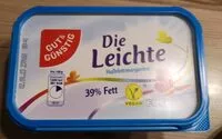 Mängden socker i Die Leichte Halbfettmargarine