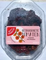 Mängden socker i Tomaten getrocknet
