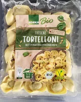 Mängden socker i Tortellini mit Spinat und Pinienkernen
