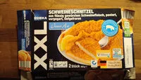 Mängden socker i Schweineschnitzel aus Flüssigkeit gekürzten Schweinefleisch