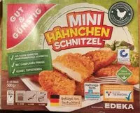 Mängden socker i Mini Hänchen schnitzel