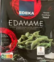 Mängden socker i Edamame Edeka ungesalzen