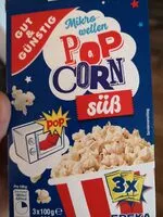 Mängden socker i Pop Corn süß