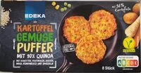 Mängden socker i Kartoffel Gemüse Puffer