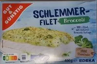 Mängden socker i Schlemmerfilet Broccoli