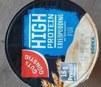 Mängden socker i High Protein Grießpudding
