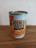 Mängden socker i Kichererbsen naturell