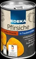 Mängden socker i Pfirsiche