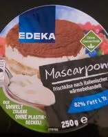 Mängden socker i Mascarpone