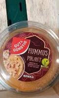 Mängden socker i Hummus Pikant