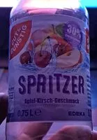 Mängden socker i Spritzer Apfel-Kirsch-Geschmack
