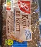 Mängden socker i Saftiges Korn an Korn