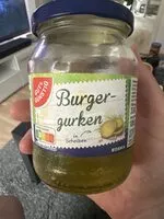 Mängden socker i Burger-Gurken