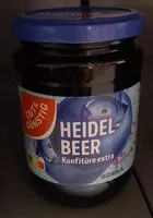 Mängden socker i Heidelbeer-Konfitüre extra