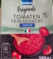 Mängden socker i Tomaten fein gehackt